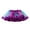 Purple, variant on Girls' Rainbow Tulle Tutu Skirt – Layered Bow-Accent Party Dance Skirt for Carnival, Ballet & Kids (2-13Y)