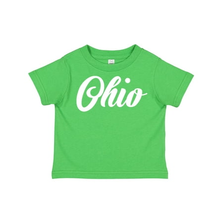 

Inktastic Ohio Text Boys or Girls Toddler T-Shirt