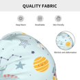thumbnail image 5 of Pofeuu Space With Dino Astronauts Print Beanie Hat for Men and Women Winter Warm Hats Knit Slouchy Thick Skull Cap, 5 of 7