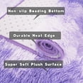 thumbnail image 4 of Socofuz Large Fluffy Rug for Living Room, Super Soft Plush Modern Indoor Carpet for Bedrooms Children's Rooms Nurseries Home Decor, 9x12ft Tie Dye Purple, 4 of 9