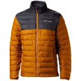thumbnail image 1 of Columbia Men's Powder Lite Insulated Jacket, Burnished Amber, Shark, XL, 1 of 5