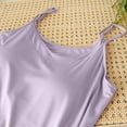 thumbnail image 5 of Women's V Neck Nightgown with Built-in Bra Comfortable Summer Sleep Dress Soft Strap, 5 of 6