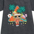 thumbnail image 2 of LOL Surprise! Dolls - Boogie Babe - Retro Style with Palm Trees - Toddler & Youth Girls Fleece Dress, 2 of 4