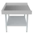 thumbnail image 4 of 30" x 36" 16-Gauge Stainless Steel Equipment Stand with Galvanized Undershelf, EQT-163036., 4 of 7