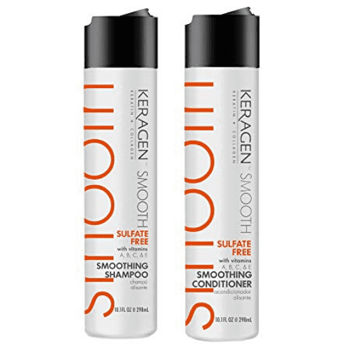 Organic Keragen Smoothing Shampoo And Conditioner 10.1 oz Duo Walmart