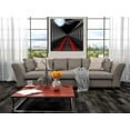 thumbnail image 2 of Xzendor7 "Light at the Far End of the Tracks" Canvas Print, 2 of 4
