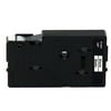 Brother TC-MOZ TC Tape Cartridges for P-Touch Labelers, 3/8w, Black on Clear Matte, 2/Pack