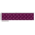 thumbnail image 3 of Ambesonne Purple Fabric by the Yard Upholstery, Persian Paisley Illustration, 2 Yards, Plum Pink, 3 of 5