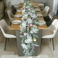 thumbnail image 4 of Decoración con cuerdas de huevos, orejas de conejo, hojas, huevos de Pascua, crisantemos y enredaderas para colgar en la pared, 4 of 8