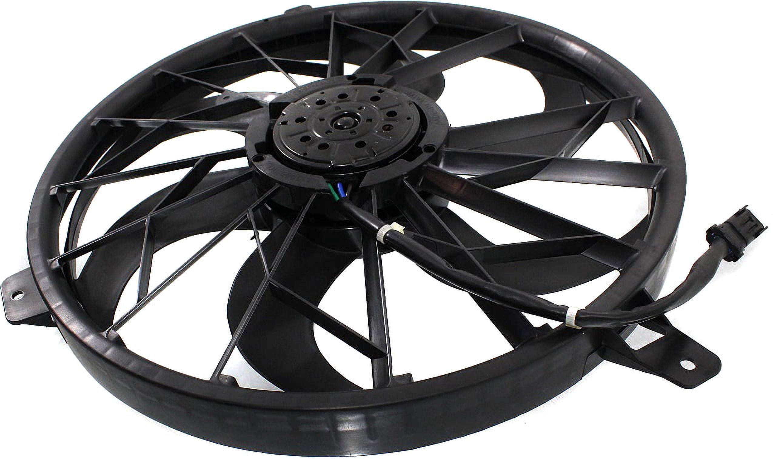 Replacement REPJ160904 Cooling Fan Assembly Compatible with 2004 Jeep Grand Cherokee Radiator