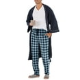 thumbnail image 2 of George Men's Fleece Plaid Sleep Pants, 2 of 6