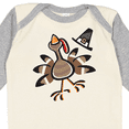 thumbnail image 4 of Inktastic Happy Thanksgiving Turkey Boys or Girls Long Sleeve Baby Bodysuit, 4 of 5