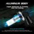 thumbnail image 6 of for 2007 2008 2009 Hyundai Santa Fe  881 898 LED Fog Light Bulb Car 8000K Blue DRL Driving Lamp 2pcs, 6 of 9