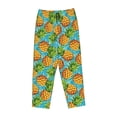 thumbnail image 4 of Xecao Pineapple Women's Straight Lounge Pajama Pants: The Epitome of Relaxed Sleepwear, 4 of 9