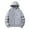 Grey, variant on AherBiu Plus Size Heated Jacket for Women with Battery Pack Winter Zip up Hoodies Electric Warm Coat Sweatshirt