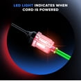 thumbnail image 3 of Extension Cord with Lighted Power Indicator l 3 Feet l (Green) 16 Gauge, SJTW, Heavy Duty Indoor Extension Cord, 3 of 8