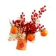 thumbnail image 4 of 2x Flores artificiales en macetas decorativas para hoteles, oficinas y Año Nuevo Estilo A 26x15x29cm Estilo D24x15x26cm, 4 of 9