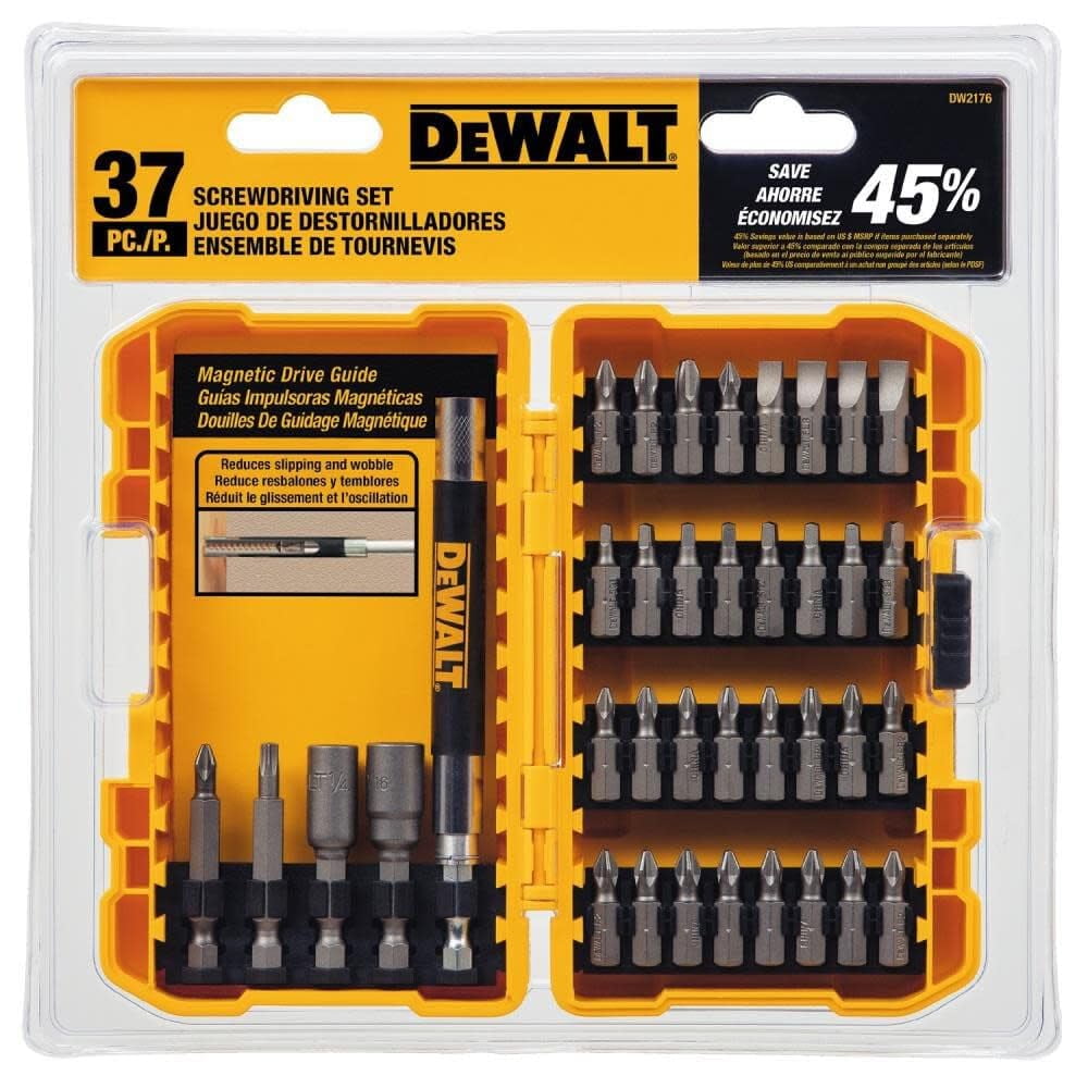 Dewalt Screwdriver Set, 37-Piece (Dw2176)