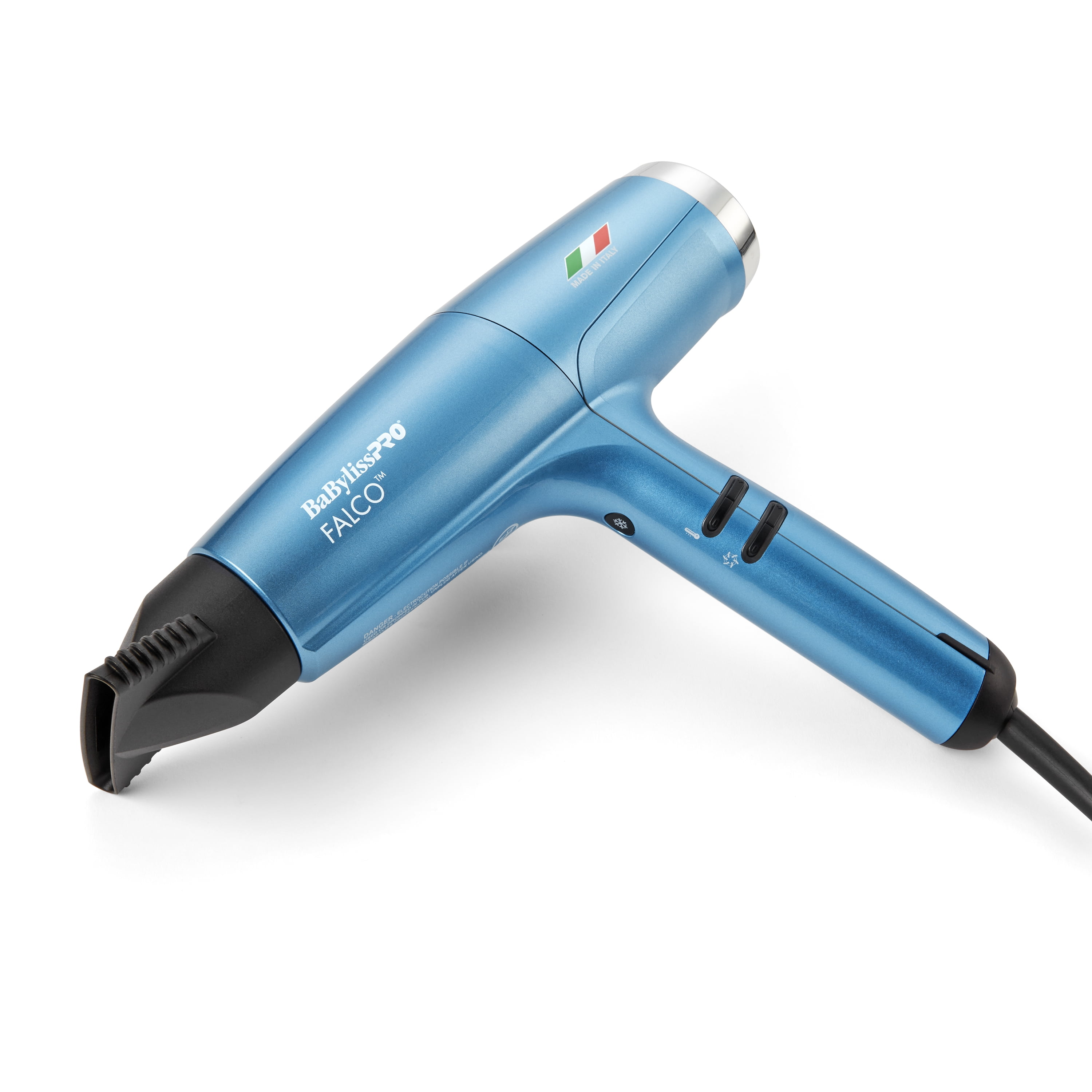 BabylissPRO Nano Titanium Professional Italian High-Speed Falco Dryer (Blue)