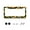 design-1, variant on Tropical Beach and Palm Tree License Plate Frames Universal Aluminum Tag Holder Cover with 2 Holes Screws for Front Rear Car Plate Decor 12x6 Inch for Women Men