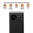 thumbnail image 4 of Comfort Zone 30" Oscillating Digital Tower Space Heater with Remote Control, 4 of 9