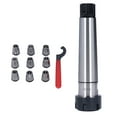 thumbnail image 2 of Kit de herramientas de sujeción con varilla de extensión de mandril de pinza MTA ER25 para torno de fresado CNC MTA4-ER25-M16, 2 of 14