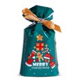 thumbnail image 5 of Bolsas con cordón estampadas navideñas Embalaje de regalo de fiesta Presenta Paquetes de juguete de embalaje Bolsas vacías Accesorios de decoración Tipo 4 50 Piezas Vogacara HA009363-08, 5 of 5
