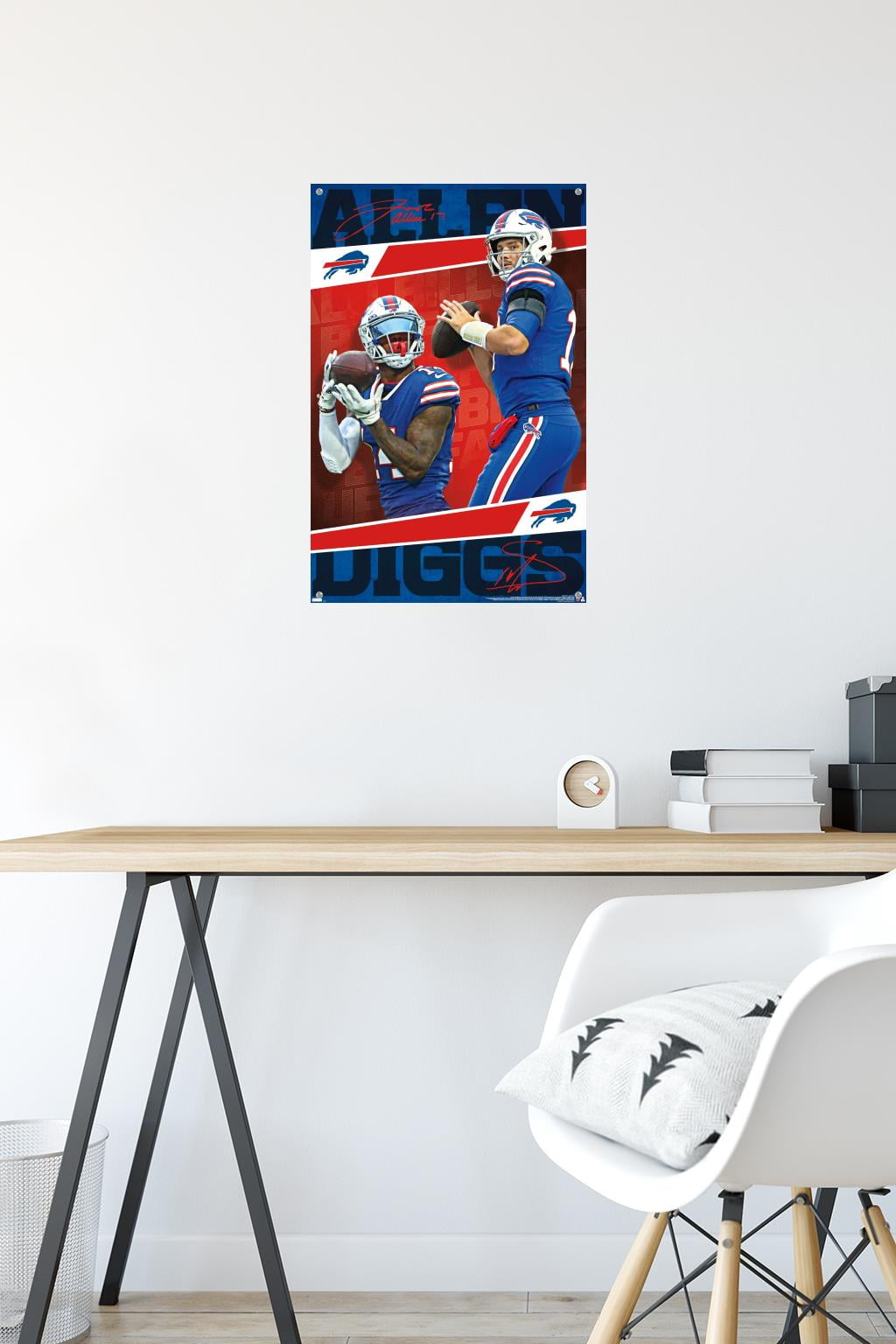 Stefon Diggs Buffalo Bills 24.25'' x 35'' Framed Players Only Poster