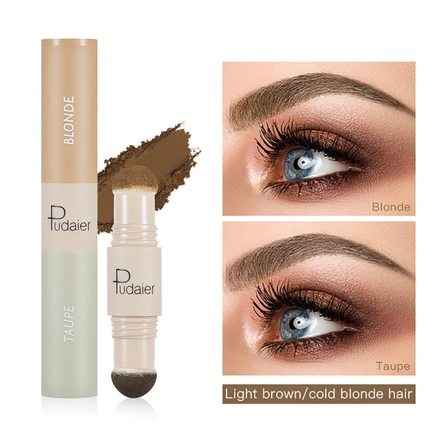 Belleza y maquillaje, Lápiz/polvo para cejas, Lápiz para cejas, Polvo para cejas de doble punta, Crema para teñir cejas tridimensional sin halos, Polvo para contornear líneas capilares, Polvos para ce