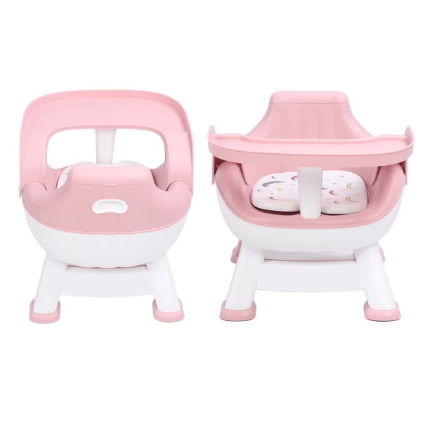 Silla de Comedor para bebé con Respaldo Cojín Acústico Protección de la Columna Vertebral Silla de Alimentación de Plástico para el Suelo para Niños para que su bebé ANGGREK Otros
