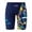 Dark Blue, variant on Kiijoy Boys Swim Trunks Swimwear Beach Swim Shorts Athletic Swimming Bottom, Sizes 6-7