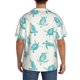 thumbnail image 3 of Balery Turtle Camisa Casual de Manga Corta con Botones para Hombre, Texturizada, Estilo Cubano, para Playa, Verano-Small, 3 of 5