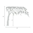 thumbnail image 3 of Weeping Willow Tree Decal with Cherry Blossoms - Scheme C, 3 of 3