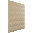 thumbnail image 2 of Ekena Millwork 19 5/8"W x 19 5/8"H Damon EnduraWall Decorative 3D Wall Panel, UltraCover Satin Smokey Beige (12-Pack for 32.04 Sq. Ft.), 2 of 6