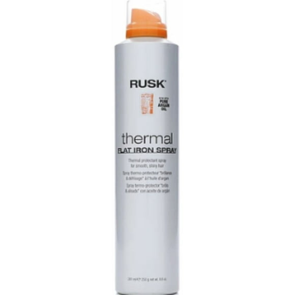 Rusk Thermal Flat Iron Hairspray, 8.8 Oz