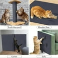 thumbnail image 4 of Pawmingle Self-Adhesive Cat Scratching Carpet for Indoor Sofa Wall Corner Use, Cuttable Scratch Mat Protector with Non-Woven Surface, 4 of 7