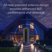 NETGEAR Nighthawk Dual-Band WiFi 7 Router (RS180) – Security Features, BE5500 Wireless Speed (up to 5.5 Gbps) – Covers up to 2,500 sq. ft., 80 Devices - 2.5 Gig Internet Port
