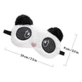 thumbnail image 2 of COMPUKAS Overnight Eye Mask Plush Eye Cover for Sleeping in Train 1 Pc, 2 of 8