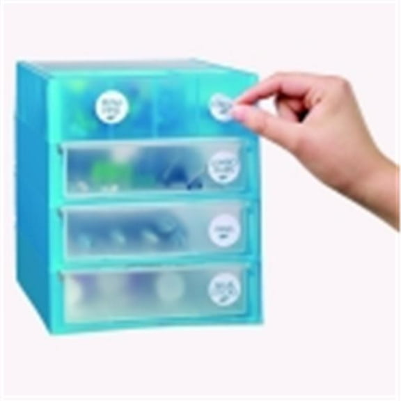 Avery Round Multi-Use Removable Id Label, 1 in. - White, Pack - 300