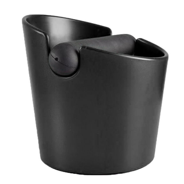 Recipiente para Posos de Espresso Macarena acero inoxidable Barra de Golpes Absorbente estilo 1 negro