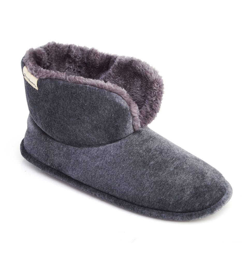 dearfoam velour bootie slippers