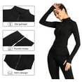 thumbnail image 5 of Women's Slim Fit Running & Yoga Jacket with Thumb Holes, 5 of 7