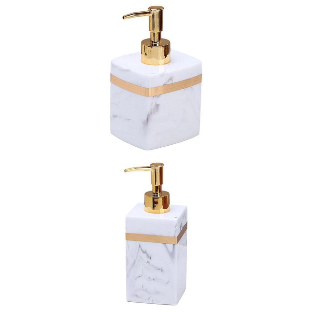 Set de 2 dispensadores de líquido para baño y cocina