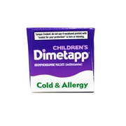 4 Pack - Children’s Dimetapp® Cold & Allergy Liquid – Grape Flavor, Alcohol-Free, 8 fl oz