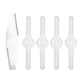 thumbnail image 1 of FlyFlise 5-Piece Lawn Mower Blade Set Includes 1 PCS Metal, 1 of 8