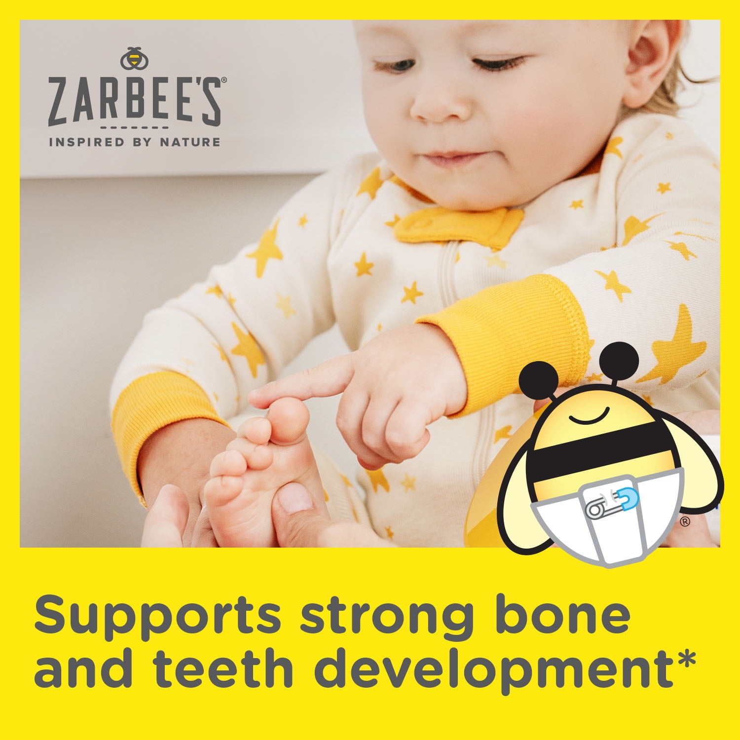 Zarbee's Baby Vitamin D Supplement, 0.47 Fl. Ounces (1 Box)