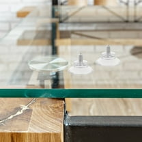 OFFIGAM Clear PVC Suction Cups with M6 Screws for Securing Items on Glass and Walls