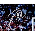 thumbnail image 3 of Damian Lillard Autographed Framed 16x20 Photo Portland Trail Blazers Playoff Buzzer Beater Winner Over Paul George Beckett BAS Witness 241403, 3 of 5