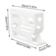 thumbnail image 2 of 4 Layers Refrigerator Automatic Egg Organizer, Large Capacity Egg Rack, Space-Saving Egg Storage Container For Kitchen Countertop, 2 of 4