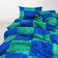 thumbnail image 1 of Juego de cama de algodón de rejilla simple, 1 of 3